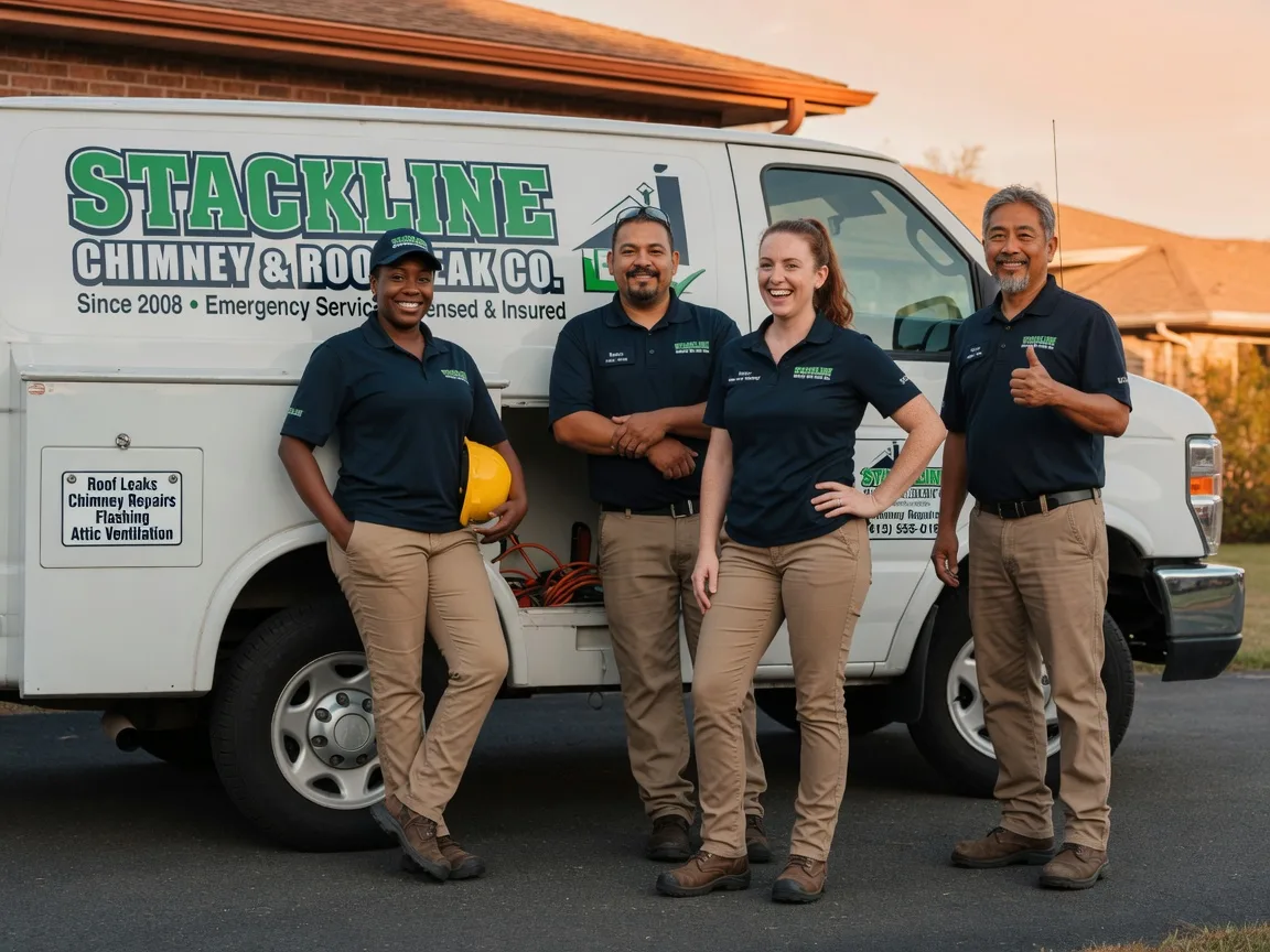 Chimney flashing repair company in Bayside, CA